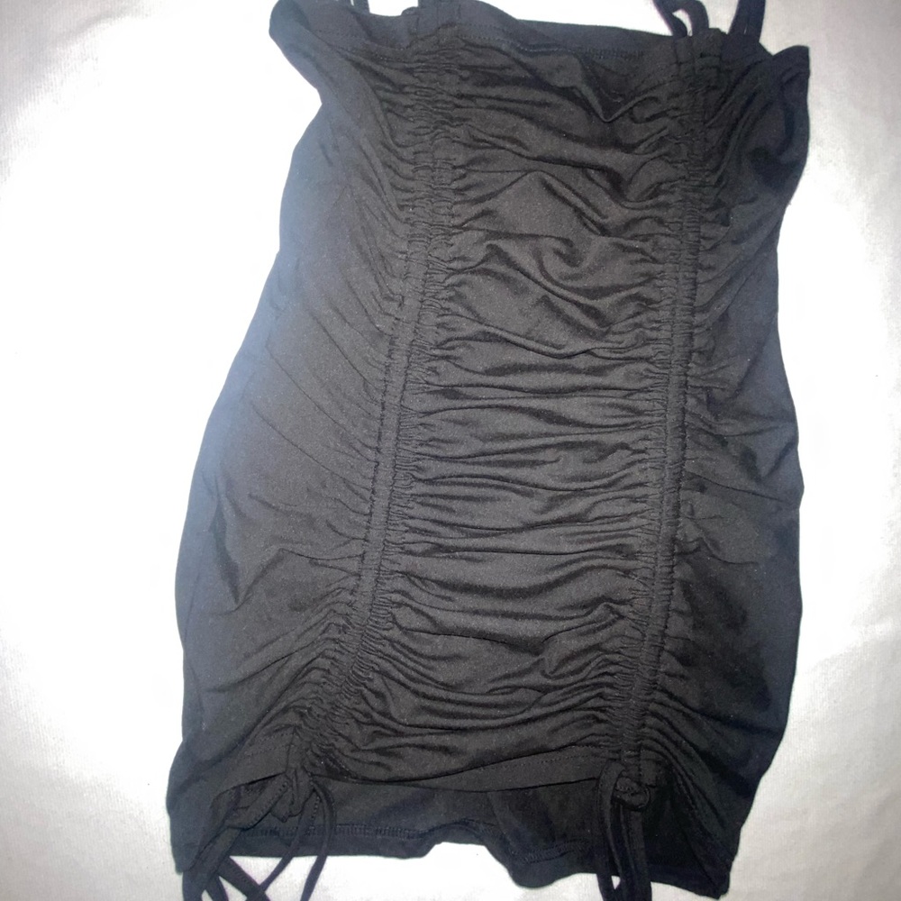 Black xs adjustable dress